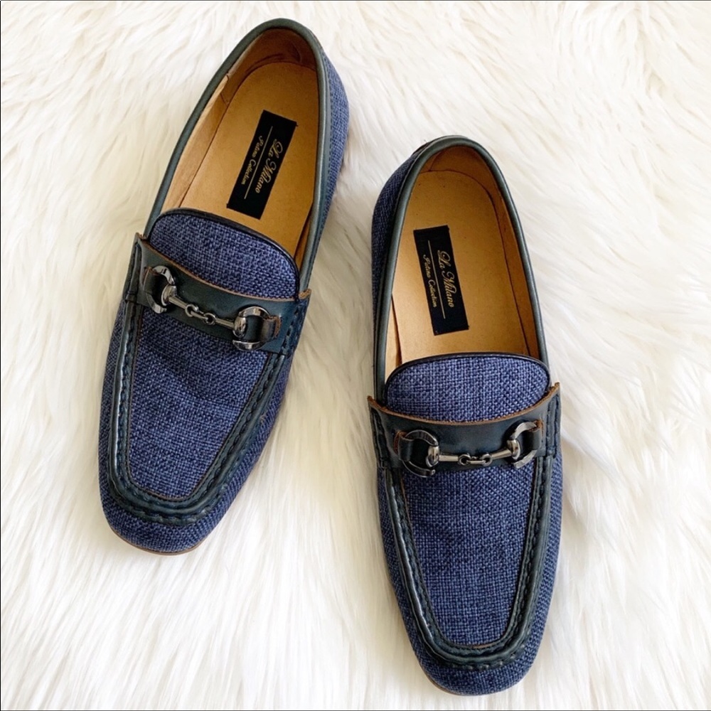La Milano Canvas Loafers